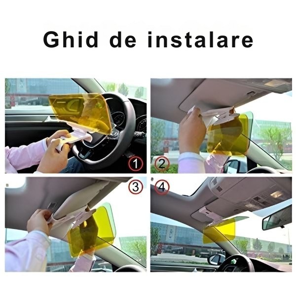 Parasolar auto cu protecție UV și anti-reflexiv ViSiOrix