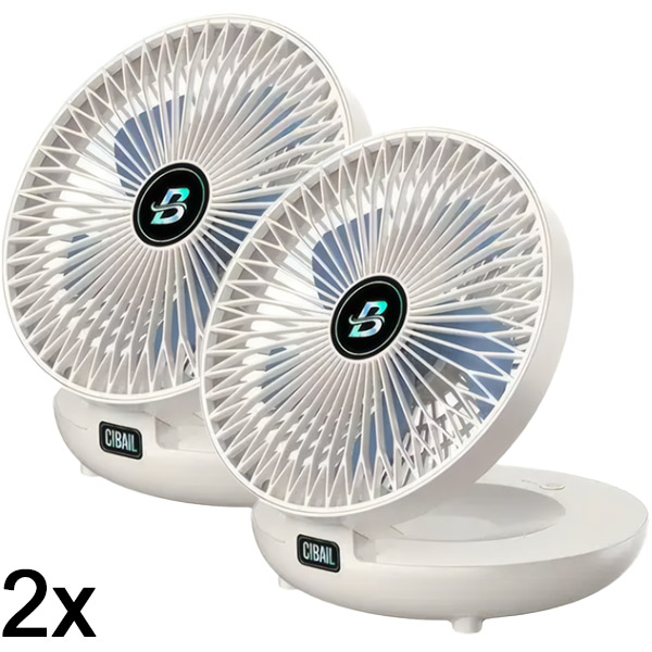 2x Mini ventilator portabil | AIRCOLIO