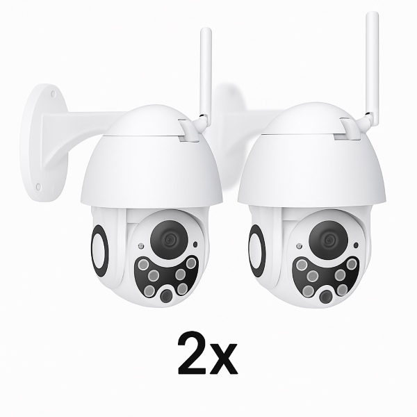 2x Cameră wireless pentru exterior și interior | DIGICAM