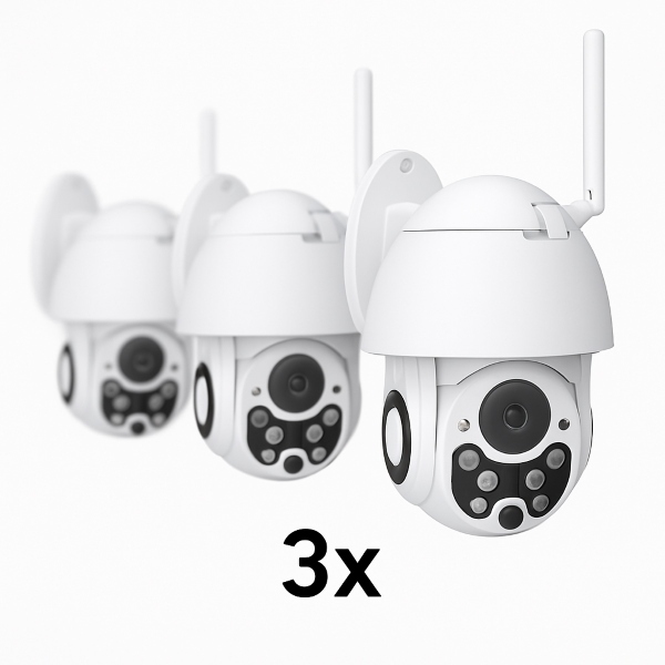 3x Cameră wireless pentru exterior și interior | DIGICAM