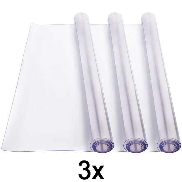 3x Față de masă din PVC (90x160cm) | DURACOVER