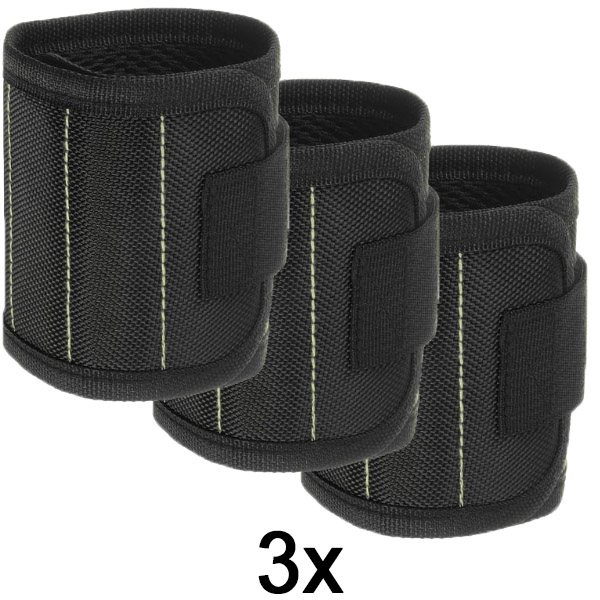 3x Brățară magnetică pentru unelte | HANDYMAG