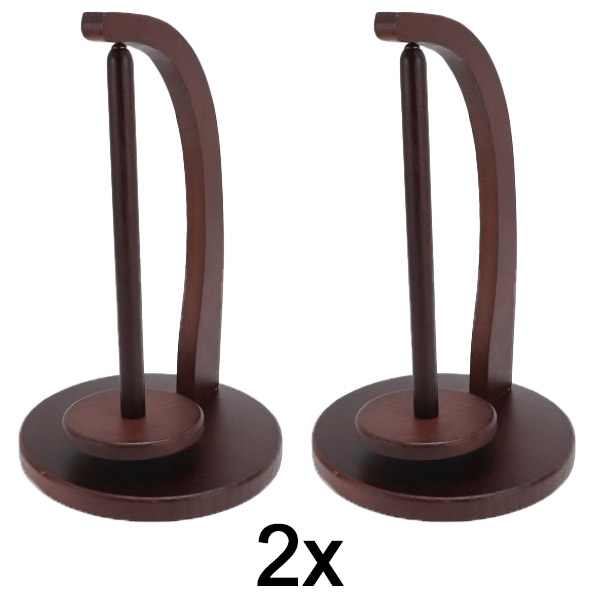2x Suport magnetic din lemn pentru tricotat | KNITKARCA