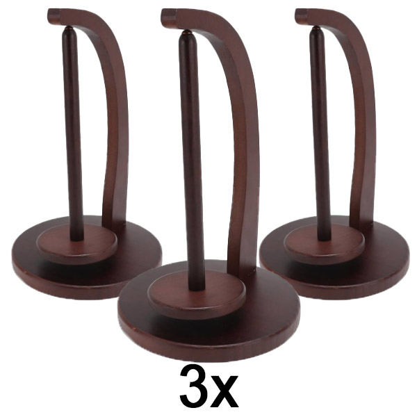 3x Suport magnetic din lemn pentru tricotat | KNITKARCA