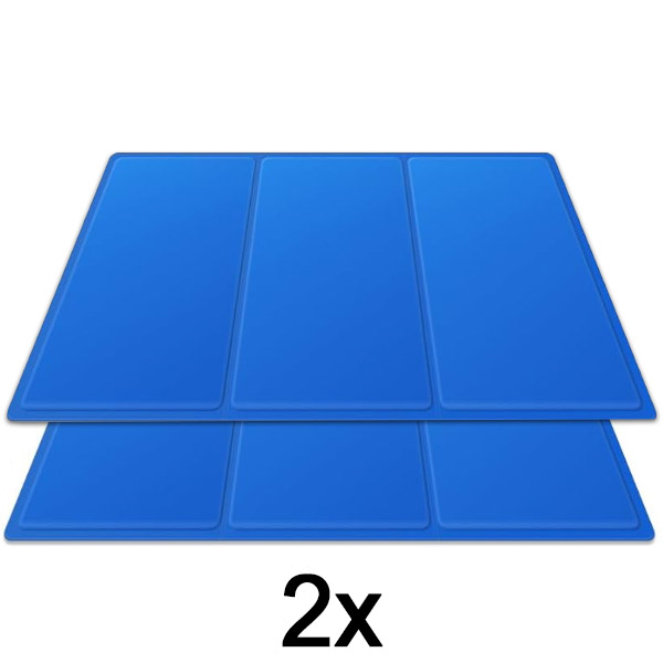 2x Covoraș de răcire pentru animale de companie – 90 x 50 cm, fără electricitate sau apă | PAWCHILL