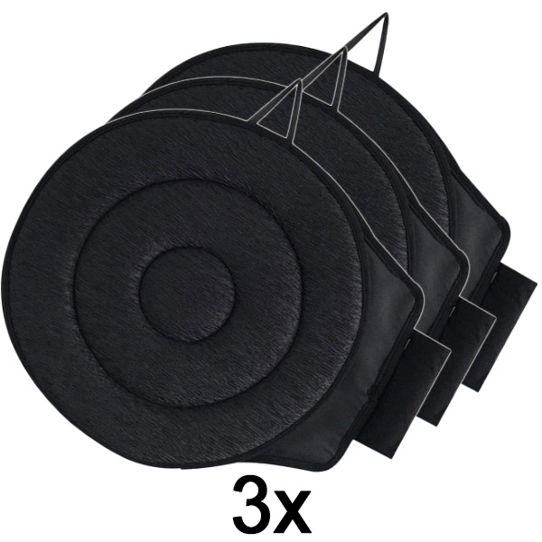 3x Pernă pivotantă pentru scaun | SPINPAD