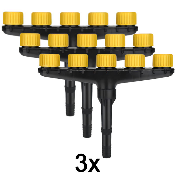 3x Aspersor cu mai multe capete | SPRAYMASTER
