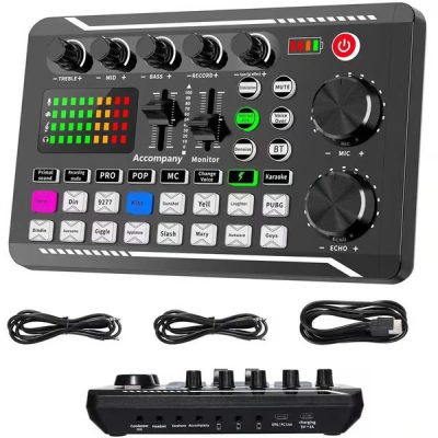 Mixer de placă de sunet live - înregistrare vocală și efecte | DJREE