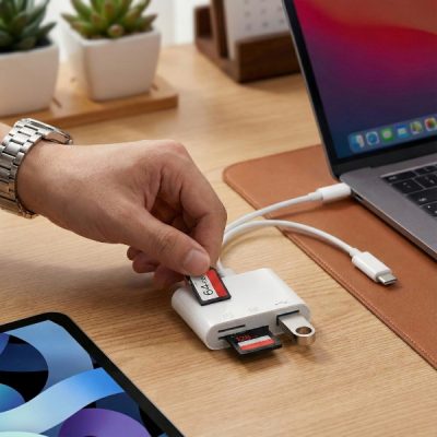 Cititor de carduri cu slot dublu | FILEDIRECT
